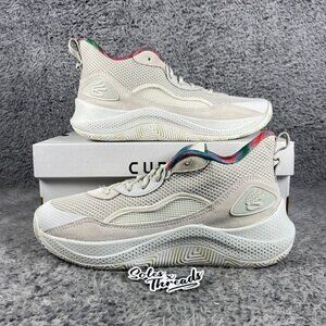 Under Armour Curry 3Zer0 24 Size 11 Men Basketball White Clay Summit 3028191-114